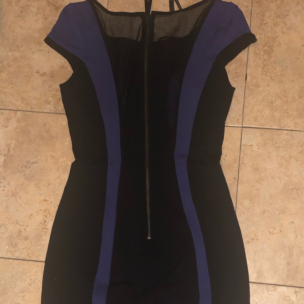 Black/blue Guess dress - Picture 2 of 4
